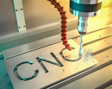CNC machine operating principle